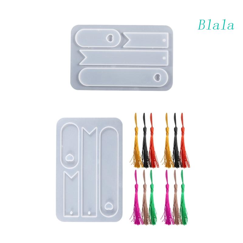 Khuôn Silicone Làm Thẻ Đánh Dấu Trang Sách DIY