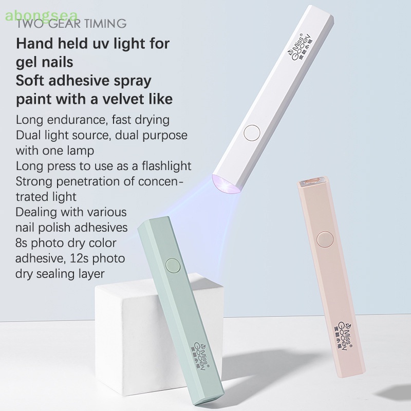 Máy Hong Khô Sơn Móng Tay Gel UV Mini Nhanh Khô Có Thể Mang Đi Tiện Dụng