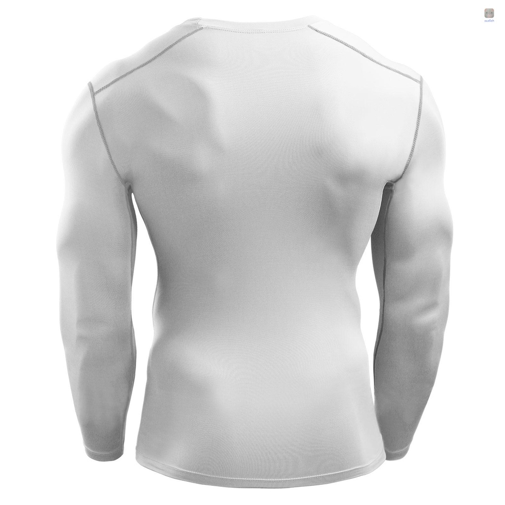 Set 3 Áo Thun Thể Thao Dài Tay Khô Nhanh Chống Ẩm Cho Nam