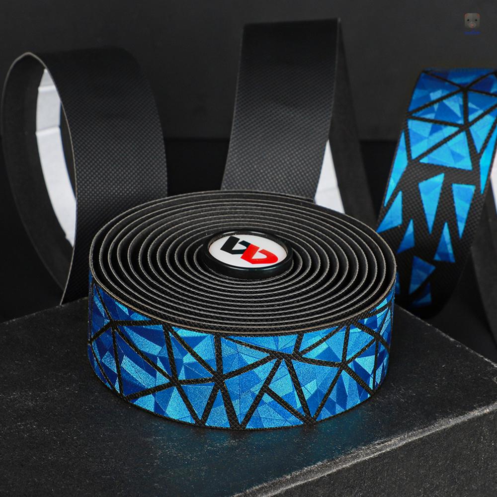 Dây Quấn Tay Lái Xe Đạp Bằng PU Lấp Lánh Chống Thấm Mồ Hôi