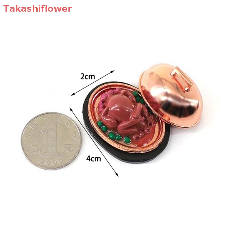 Mô Hình Đĩa Nướng Gà Tây Trang Trí Nhà Búp Bê Tỉ Lệ 1: 12