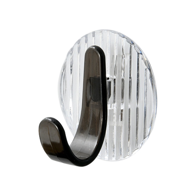 Set 8 Móc Treo Đồ Dán Tường Bằng Acrylic Siêu Chắc Không Cần Đục Lỗ Đa Ứng Dụng Giá Đỡ