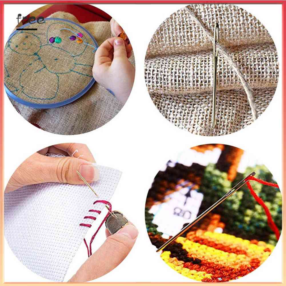 Set 10 Kim Thêu Tranh Chữ Thập