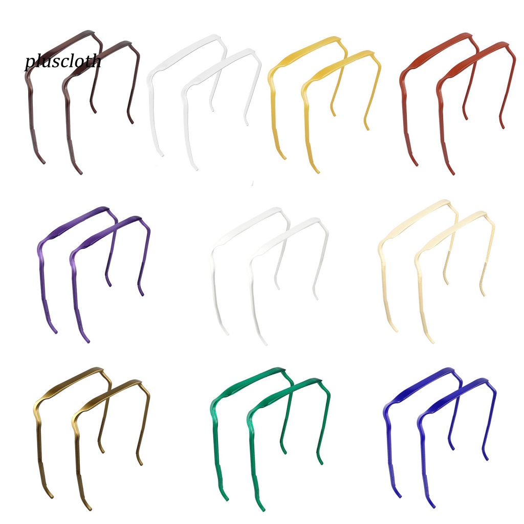 < Pluscloth > Băng Đô Cài Tóc Lớn Thiết Kế Vô Hình Thời Trang Công Sở Mịn Màng