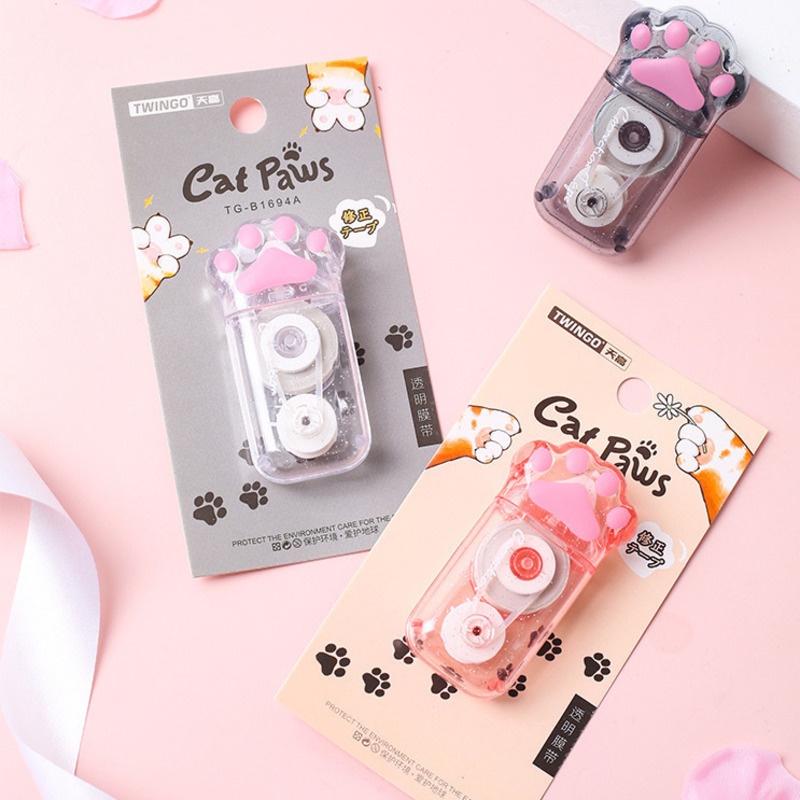 1 Cuộn Băng Keo Trong Suốt Chỉnh Sửa Móng Mèo