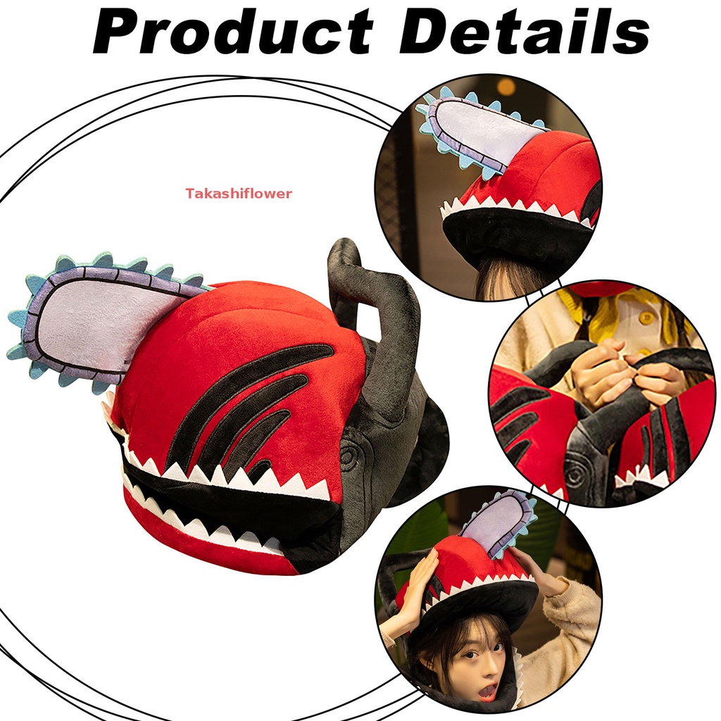 (Takashiflower) Đồ Chơi Nhồi Bông Hóa Trang Nhân Vật anime demon Cibobo Chita Hai Chiều