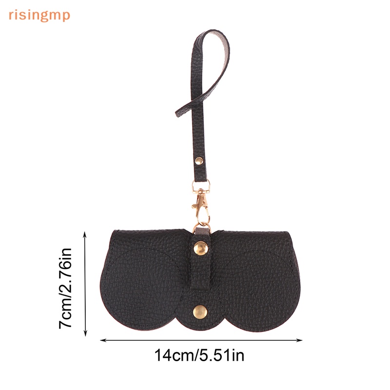 1 Túi Da Đựng Bảo Vệ Mắt Kính Phong Cách Retro Ốp