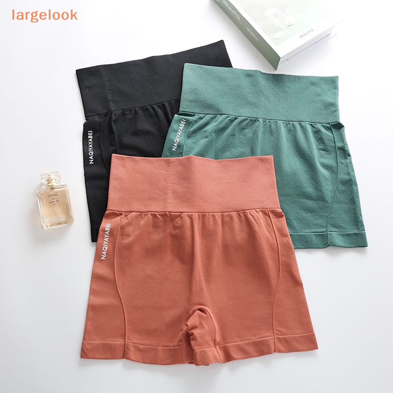 Quần ngắn đi xe đạp Lưng Cao Ôm Dáng Không Đường May Định Hình Cơ Thể Cỡ Lớn [Biglook]