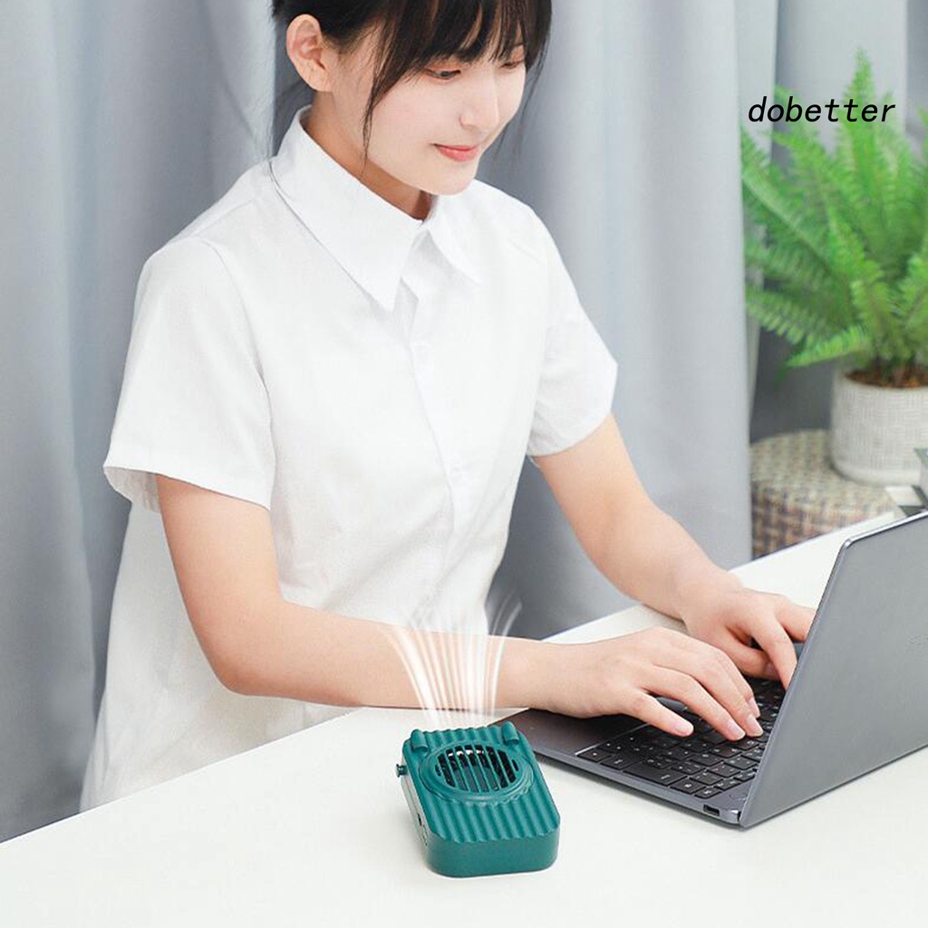 Quạt Làm Mát Bỏ Túi Bằng ABS Tiết Kiệm Năng Lượng Cho Văn Phòng / Ngoài Trời