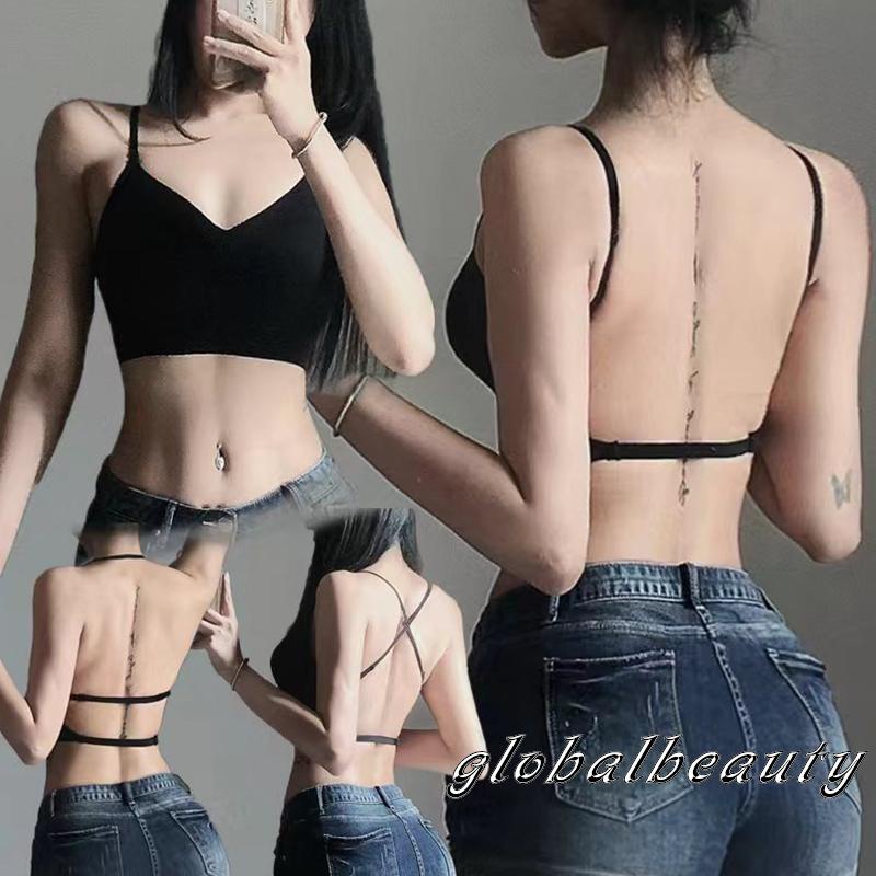 Áo Ngực Không Dây Có Mút Đệm Mềm Mại Thoải Mái Dành Cho Nữ