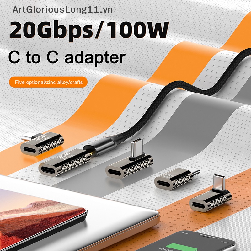 Đầu Chuyển Đổi OTG USB Type C 20Gbps 8K Bằng Hợp Kim Kẽm Tiện Dụng