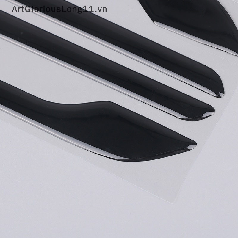 Bộ Miếng Dán Bảo Vệ Tay Nắm Cửa Dạ Quang Cho Model 3 / Y