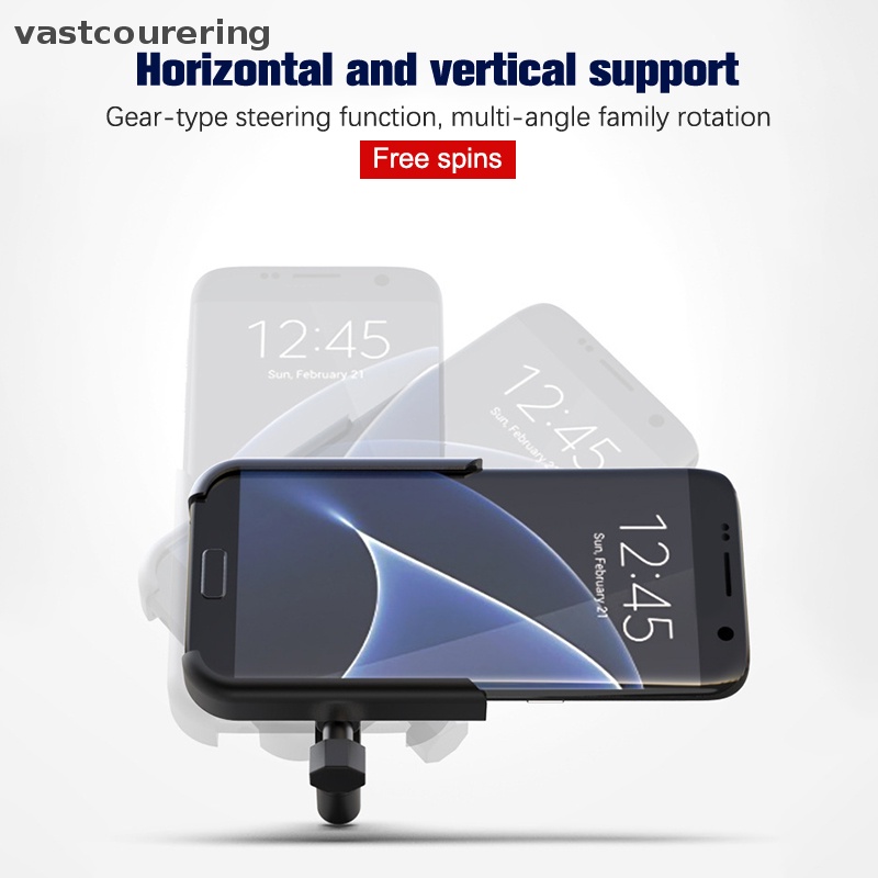 Giá Đỡ Điện Thoại / GPS / Gương Chiếu Hậu Bằng Hợp Kim Nhôm Chất Lượng Cao Gắn Tay Lái Xe Đạp