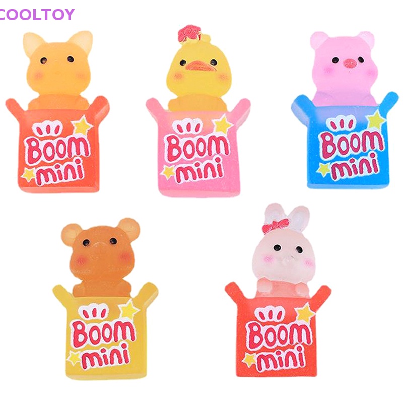 1 Tượng Động Vật Hoạt Hình Phát Quang Trang Trí Xe Hơi