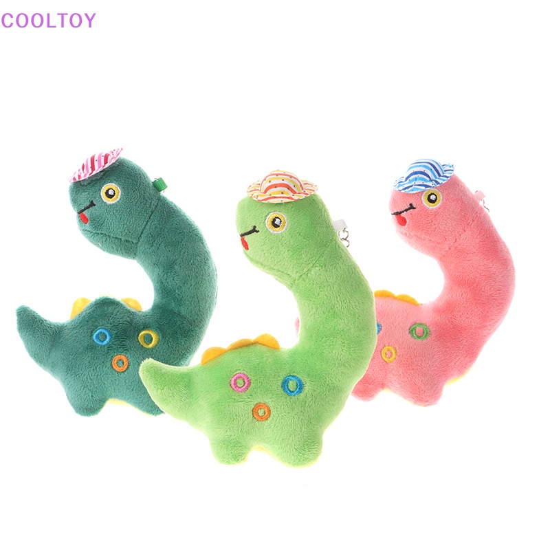 1 Thú Nhồi Bông Hình Khủng Long Dễ Thương Kích Thước 15cm