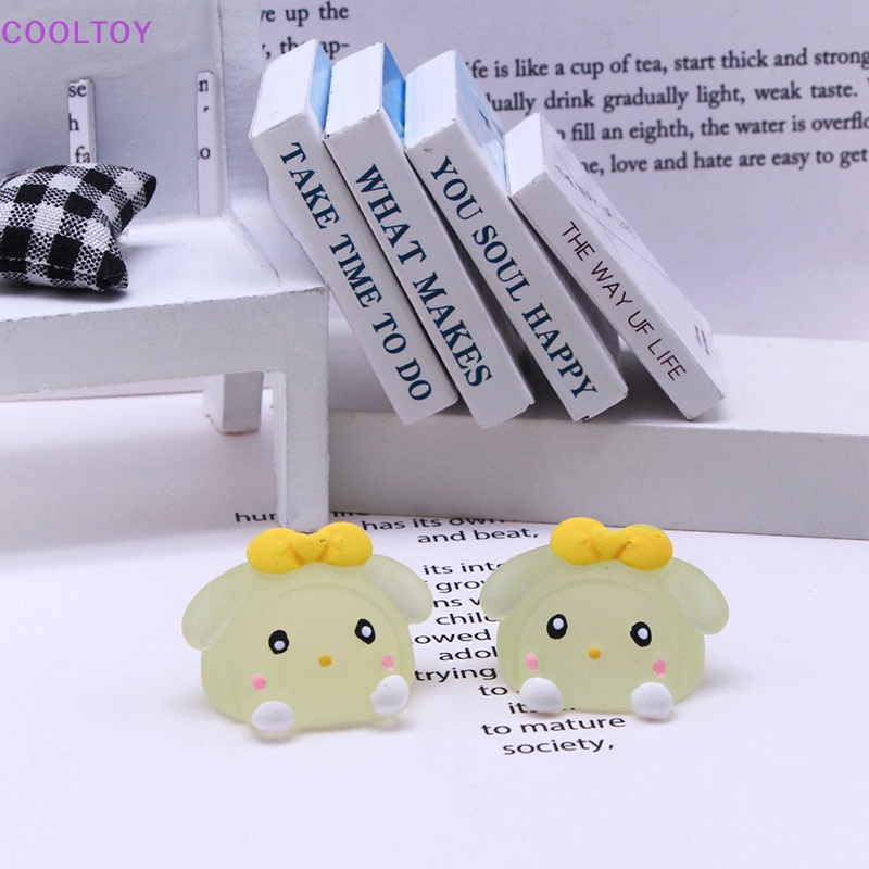 Cooltoy Set 5 Thỏ Dạ Quang Ba Chiều DIY Dễ Thương Trang Trí Nhà Cửa