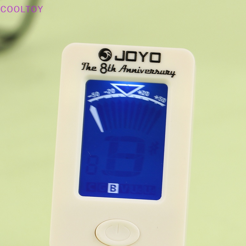 1 Cái Kẹp Lên Dây Đàn Guitar Màn Hình LCD Xoay 360 Độ