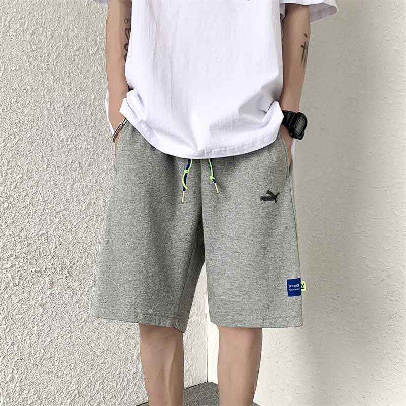 Quần Short Dây Rút Dáng Rộng Nhanh Khô Thêu Nhãn Hiệu Puma 100% Cá Tính Cho Nam