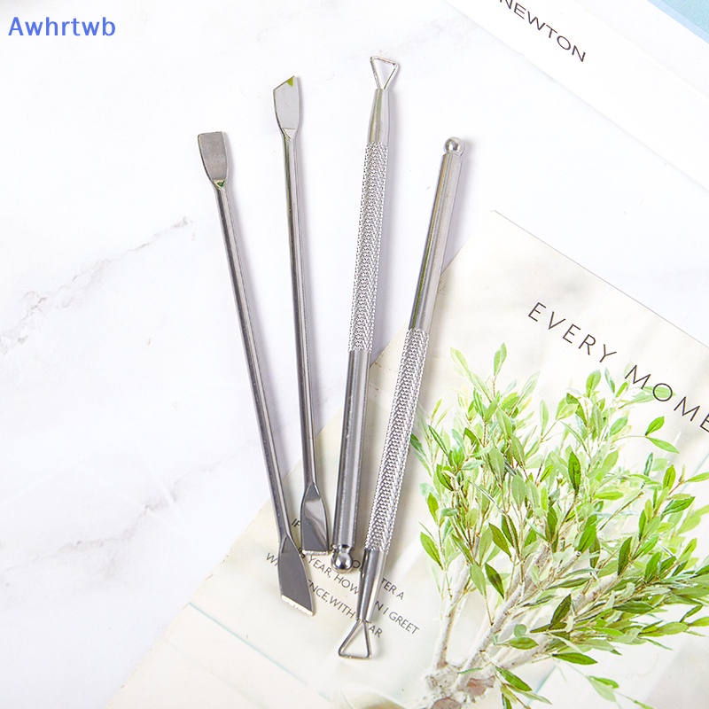 Muỗng Hai Đầu Bằng Thép Không Gỉ Chuyên Dụng Cho Làm Móng Nghệ Thuật Mới