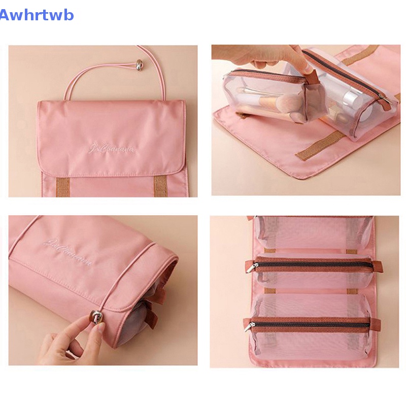 Set 4 Túi Đựng Đồ Trang Điểm 4 Trong 1 Tiện Dụng Khi Đi Du Lịch Mới