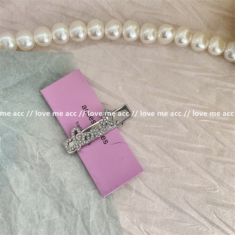 Set 2 Kẹp Tóc Mỏ Vịt Bằng Hợp Kim Cho Nữ