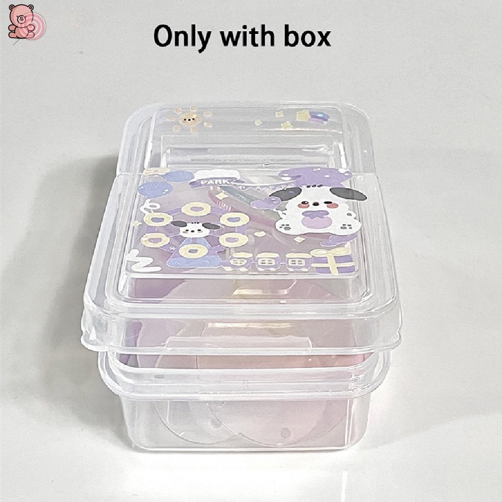 1 Hộp Nhựa Trong Suốt Đựng Trang Sức Có Nắp Tiện Lợi HSU