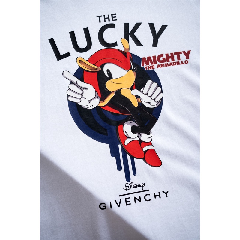 Áo Thun Tay Ngắn Cổ Tròn In Chữ Given Thời Trang Mùa Hè Cho Nam Và Nữ