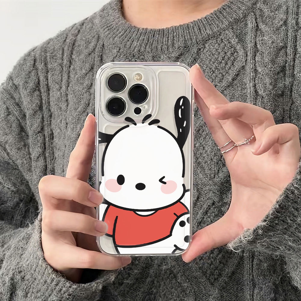 ✅Ốp Điện Thoại Mềm Chống Sốc Họa Tiết Cún Pacha 6In Cho Iphone 12 11 Max 1314 Pro 78