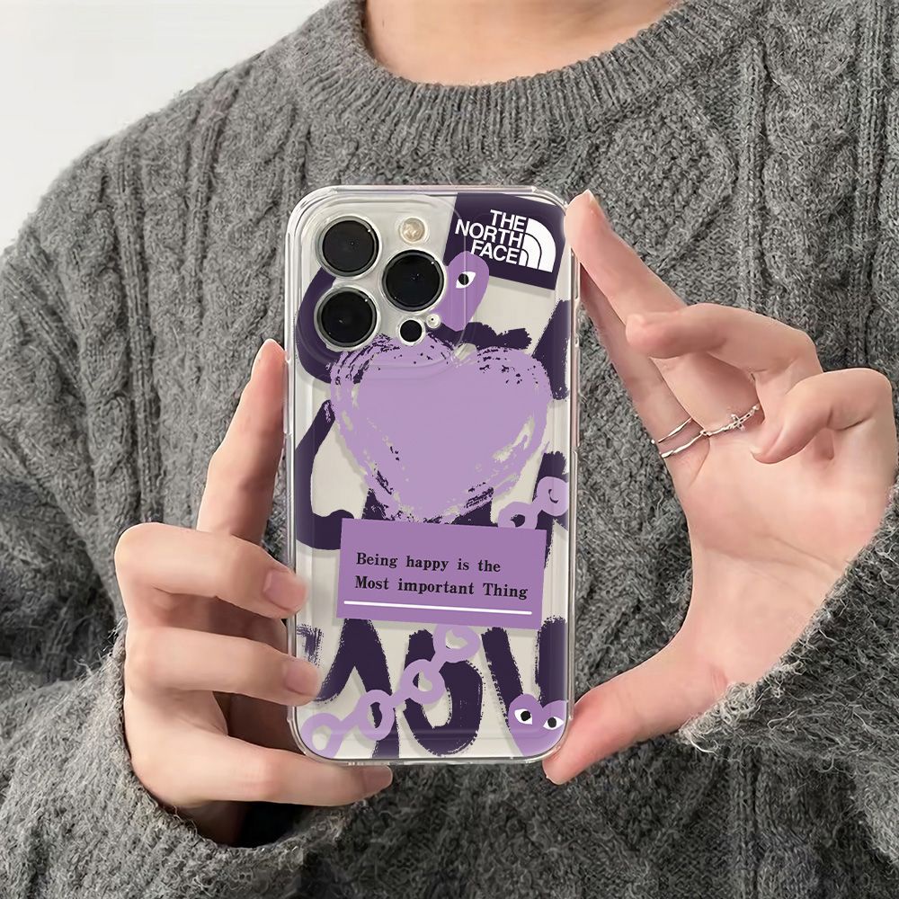 ✅Ốp Điện Thoại Dẻo Họa Tiết Trái Tim Phong Cách Đường Phố Chống Sốc Cho iPhone12 H41B 6Inplusmax 78 1314pro11