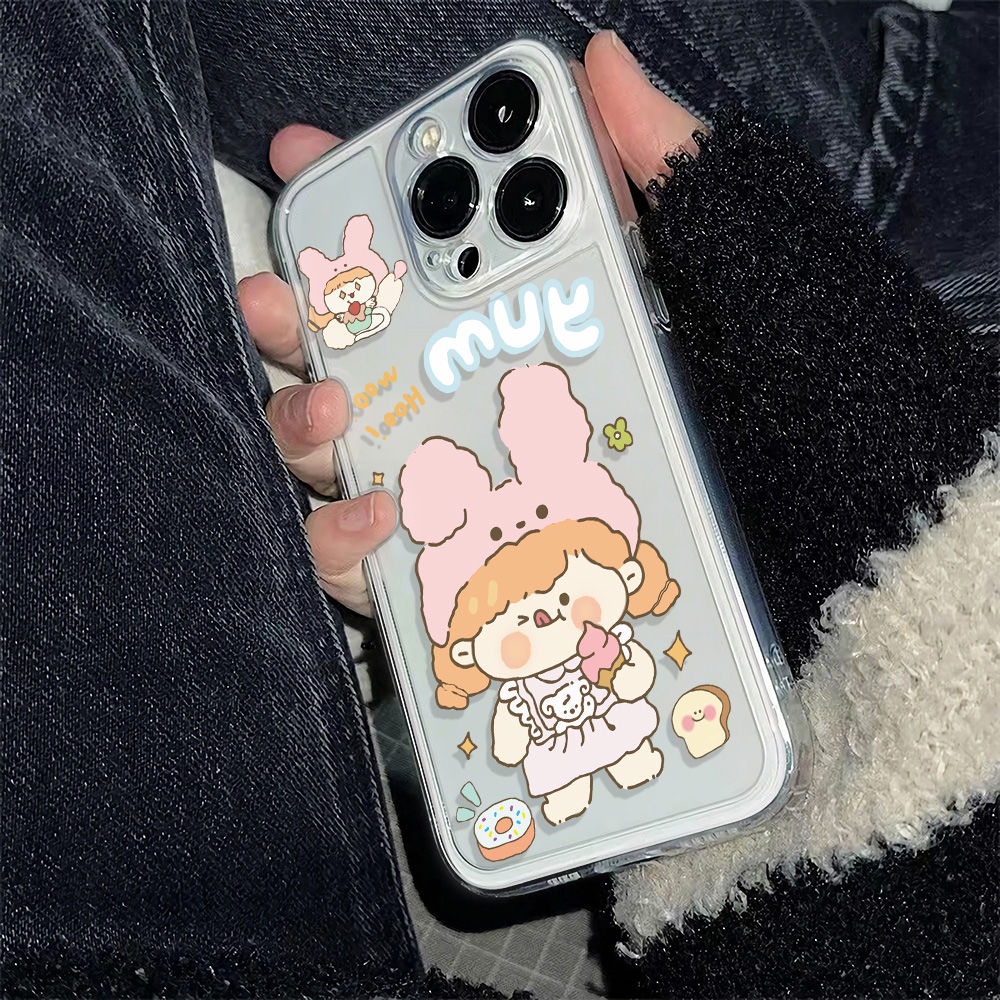 ✅Ốp Điện Thoại Mềm Chống Sốc Cho Iphone 6Iniphone1213 plus 14pro11 max78 Apple Simple 6OEN