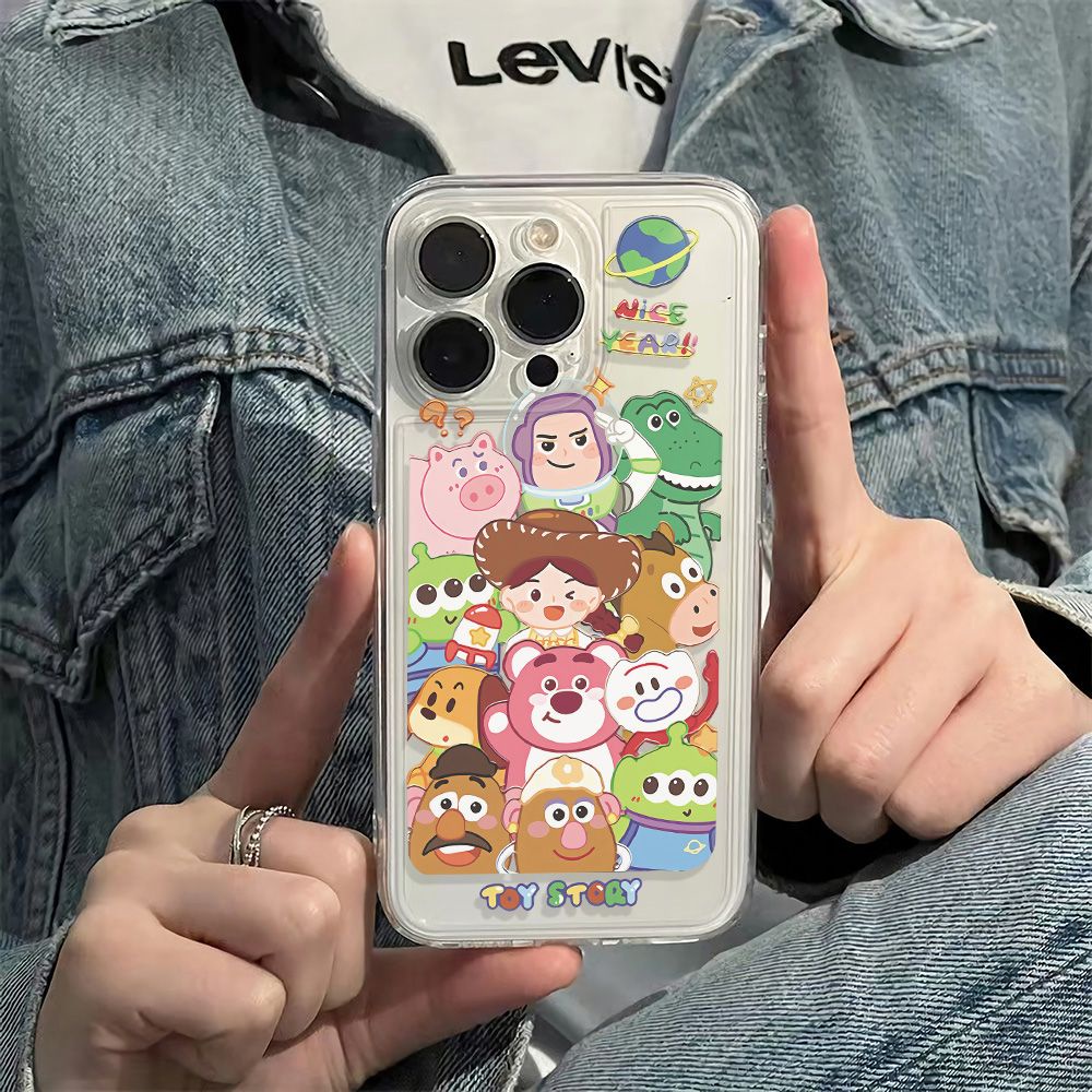 ✅Ốp Điện Thoại Dẻo Họa Tiết Hoạt Hình Toy Story Dễ Thương Chống Sốc Cho Iphone14Proiphone12Plus1378Max 11 6In