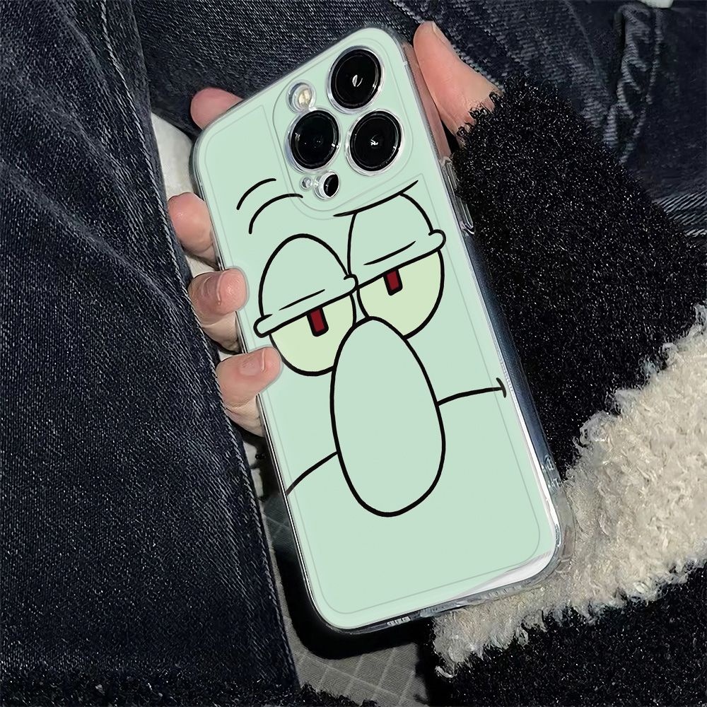 ✅Ốp Điện Thoại Mềm Chống Sốc Họa Tiết Bạch Tuộc Cho Iphone 14proplus 12 11Max13786In QVS8