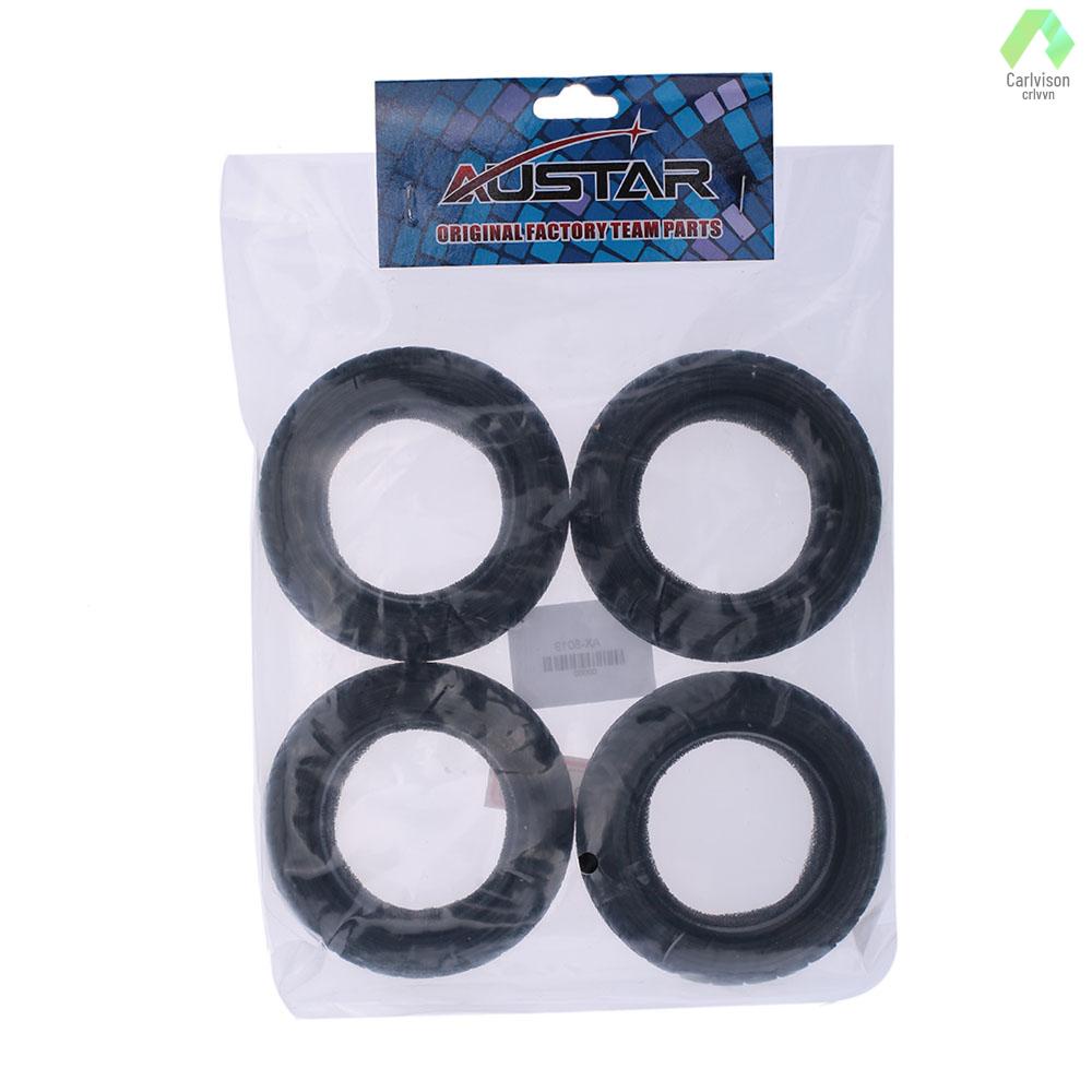 Set 4 Bánh Xe Thay Thế 1 / 10 Dành Cho Mô Hình Xe Hơi Điều Khiển Từ Xa TRX HSP Tamiya HPI Kyosho 22
