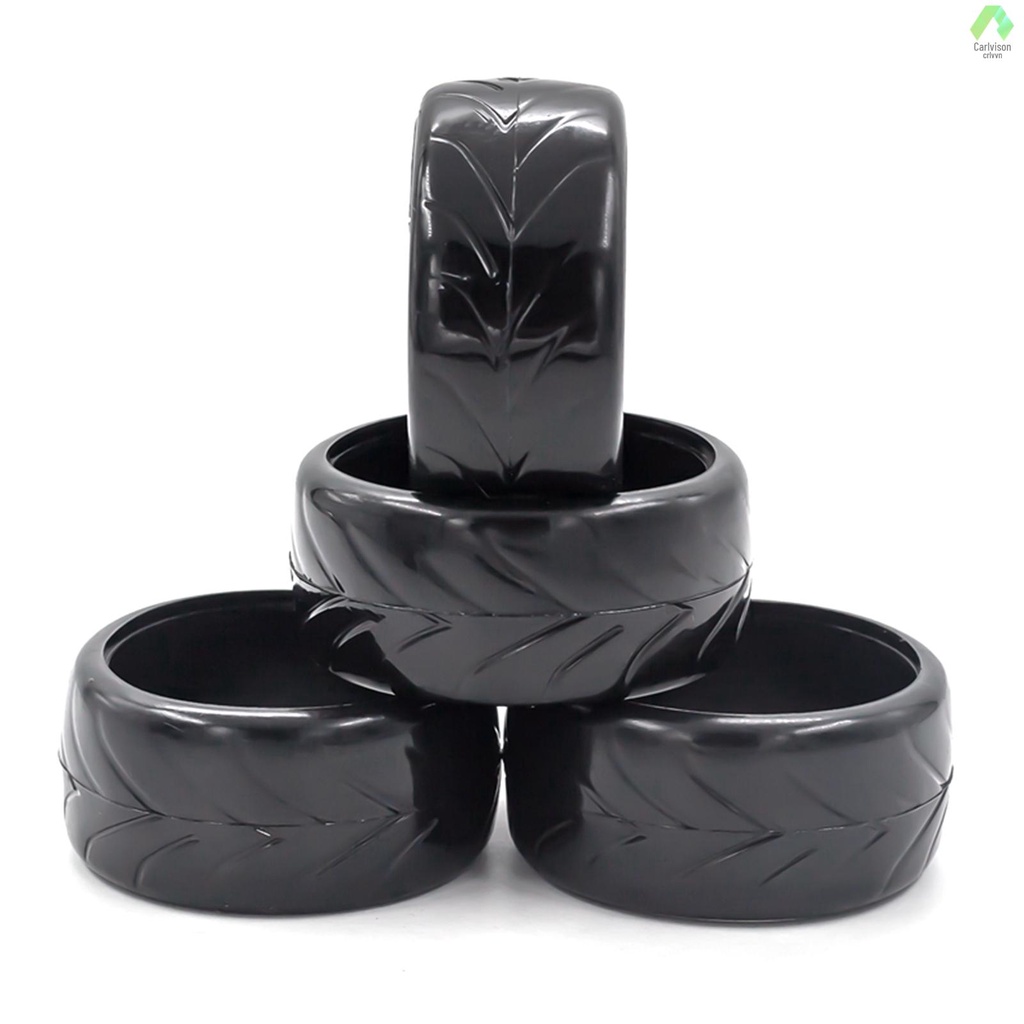 Set 4 Bánh Xe Thay Thế Chuyên Dụng Cho Xe Điều Khiển HSP94123 94122 D5 yokomo RC 1 / 10