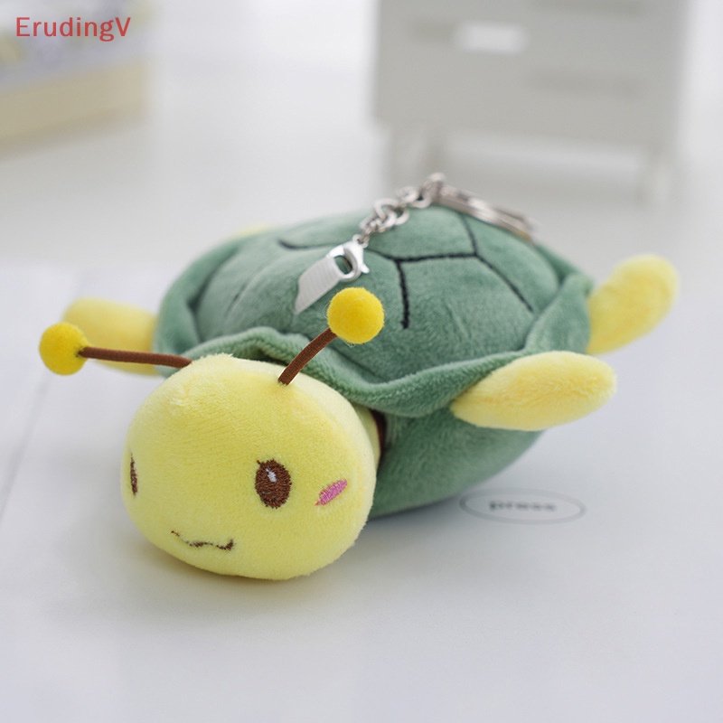 1 Chú Rùa Nhồi Bông Mềm Mại Kích Thước 12CM Có Móc Khóa