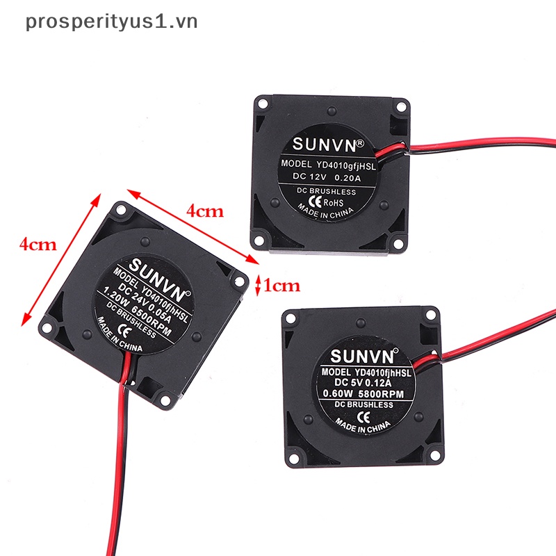 Bộ Nguồn Tản Nhiệt DC4010 5V 12V 24V Cung Cấp Điện Cho Máy In 3D prosperityus1