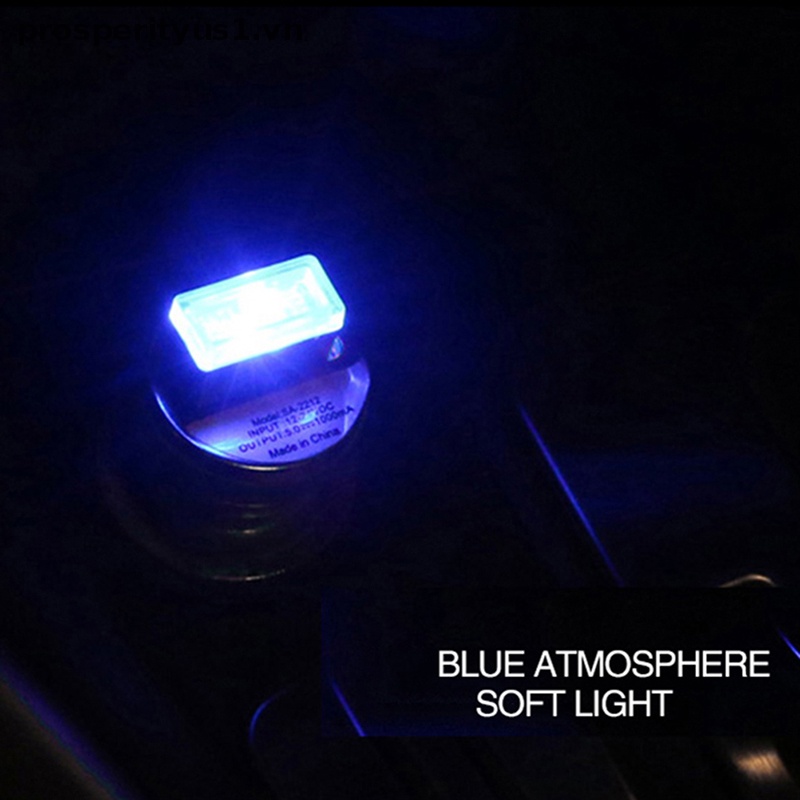 1 Đèn LED USB Mini Nhiều Màu Linh Hoạt Chuyên Nghiệp Cho Xe Hơi