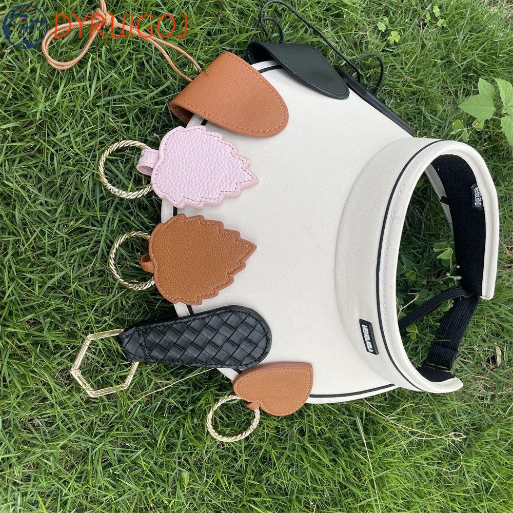 Móc Khóa Kẹp Nón / Ba Lô Đa Năng Bằng Da PU Chống Thất Lạc Cho Nam Và Nữ