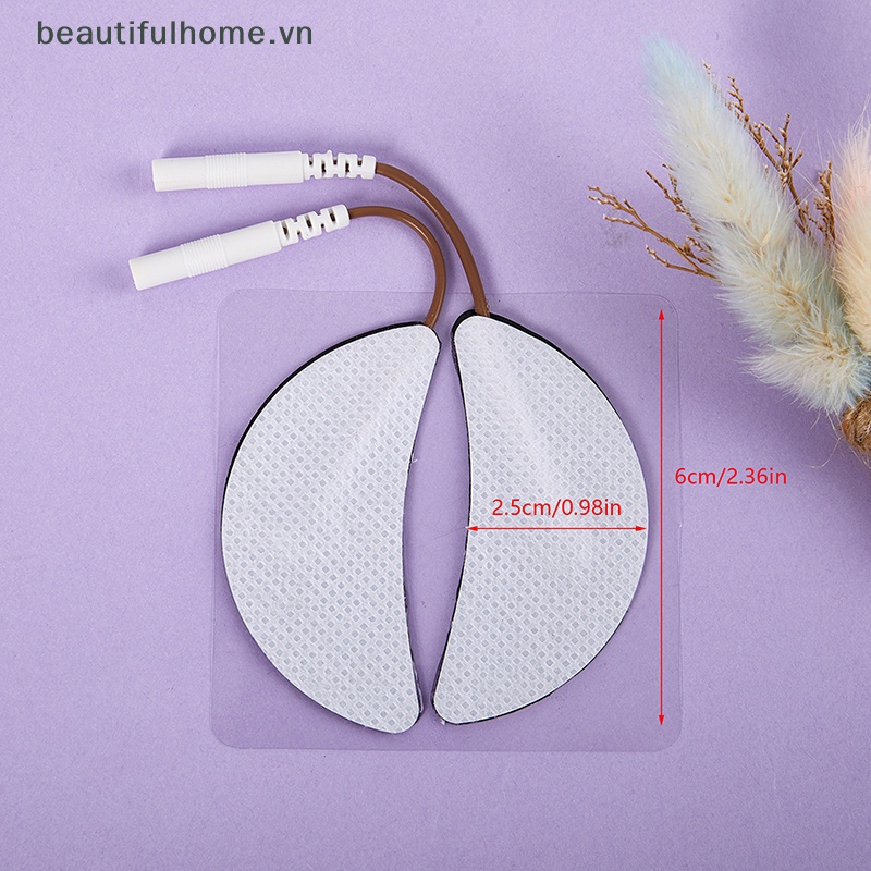 1 Cặp Miếng Dán Massage Điện Cực Thay Thế Bằng Vải Không Dệt