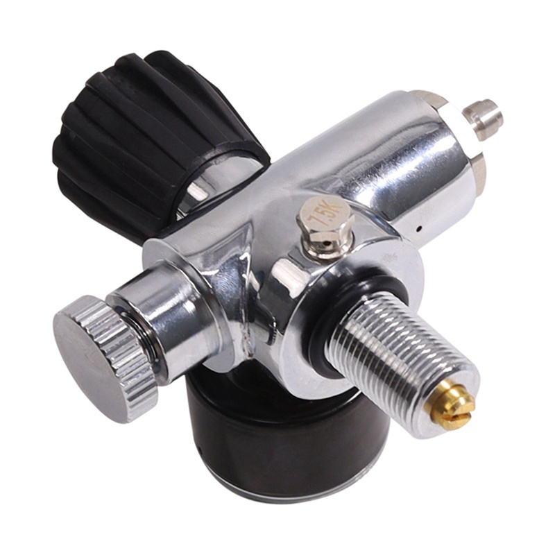 Bộ Chuyển Đổi Trạm Nạp Khí Với Đồng Hồ Đo 400 Thanh 6000Psi M18X1.5