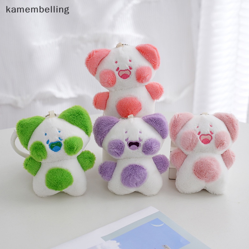 Móc Khóa Hình Mèo Nhồi Bông Nhiều Màu Sắc Dễ Thương