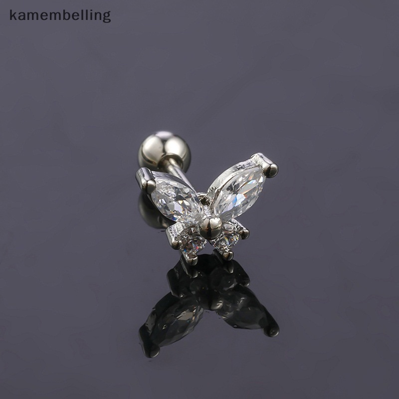 1 Khuyên Tai Hình Bướm Dạng Xoắn Ốc Cho Nữ