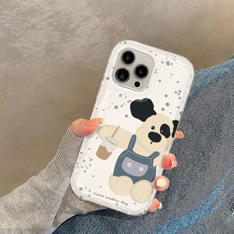 Ốp Điện Thoại Silicon TPU Mềm Chống Sốc In Hình Gấu Dễ Thương Cho IPhone 14 13 11 12 Pro XS Max X XR 7 + 8 Plus