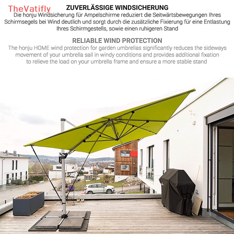 Dây Đai Cố Định Khóa Gió Có Thể Điều Chỉnh Cho Cantilever Parasols