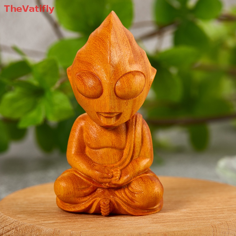 [Thevalifly] Tượng Điêu Khắc Tay Ultraman Hoạt Hình Màu Trơn Trang Trí Nhà Cửa