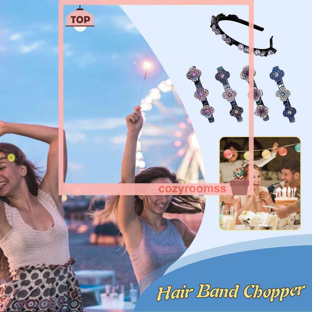 Trâm Cài Tóc Đính Đá Thời Trang Dành Cho Nữ