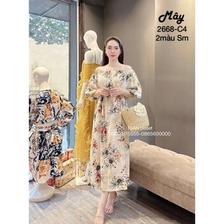 Váy Hoa Trễ Vai Siêu Phẩm