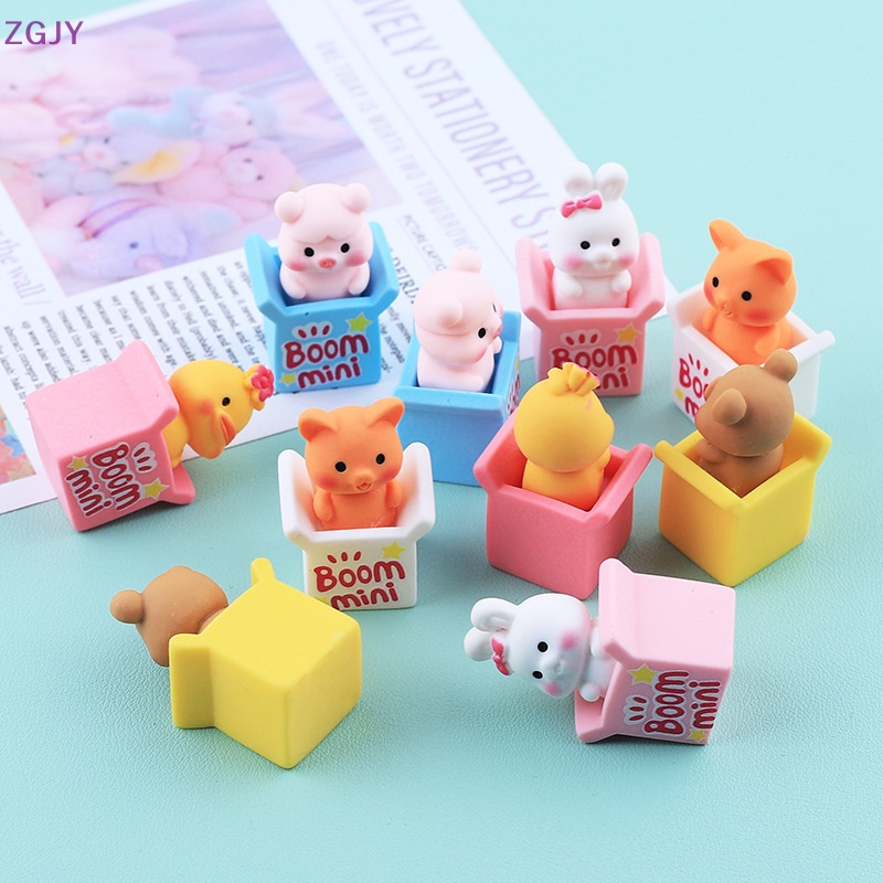 Hộp Đựng Kẹp Tóc / Trang Sức / Điện Thoại Hình Động Vật Hoạt Hình Ba Chiều DIY Mới