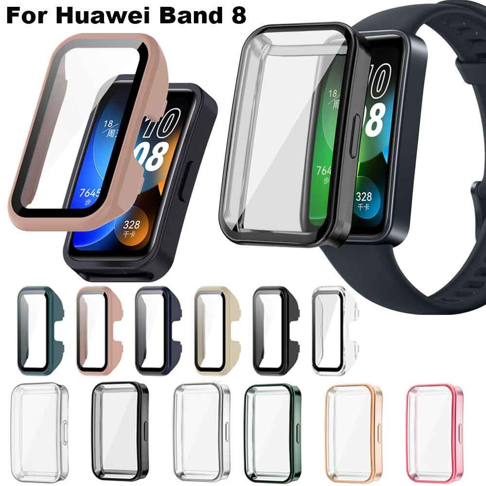 Ốp Lưng TPU PC BảO Vệ MàN HìNh Cho Huawei Band 8 Huawei band8