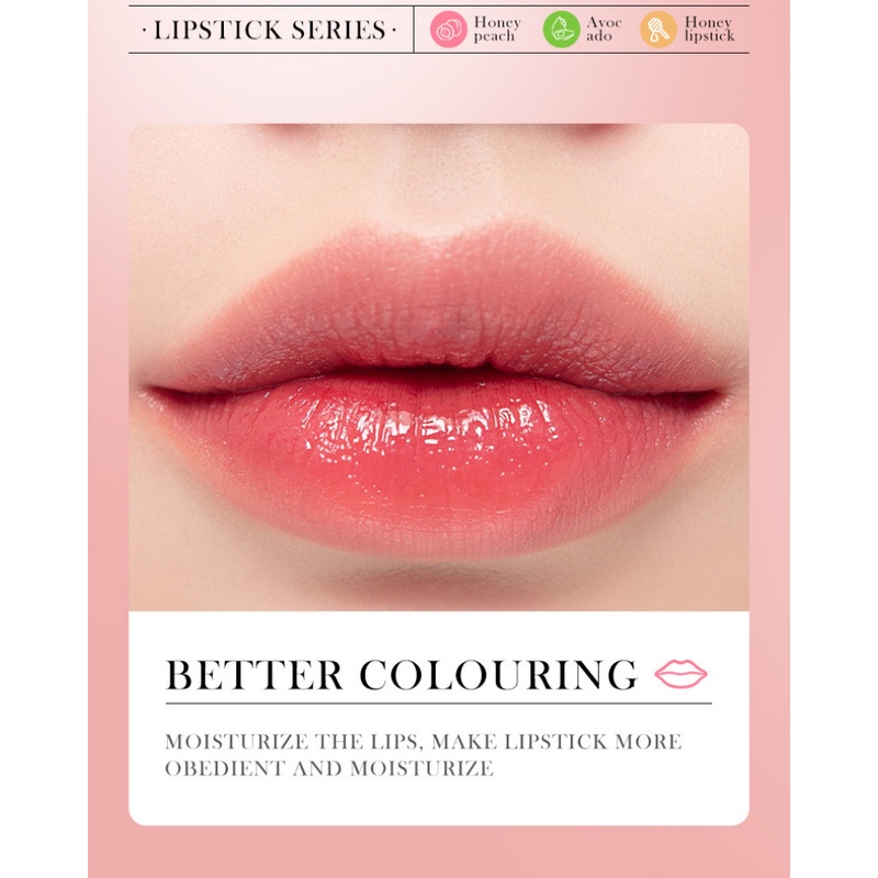 Son Dưỡng Môi Chiết Xuất Trái Cây Dưỡng Ẩm Hydrat Hóa Chống Khô Môi SADOER 7g